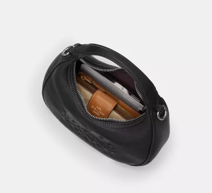 Carmen Mini Crossbody In Signature Jacquard-Maple