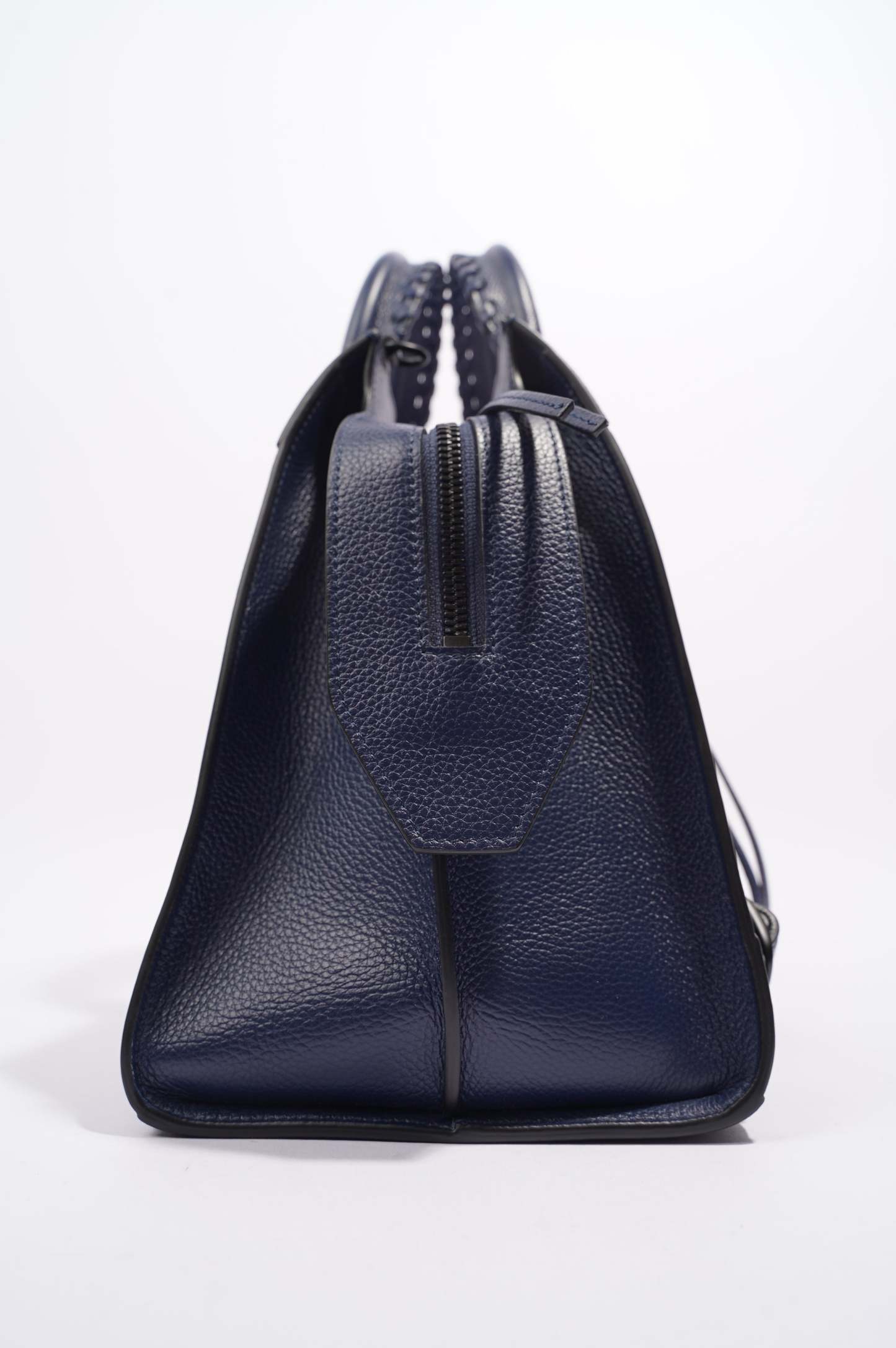 BALETKTNCIAGA Womens Neo City Bag Navy Leather Medium