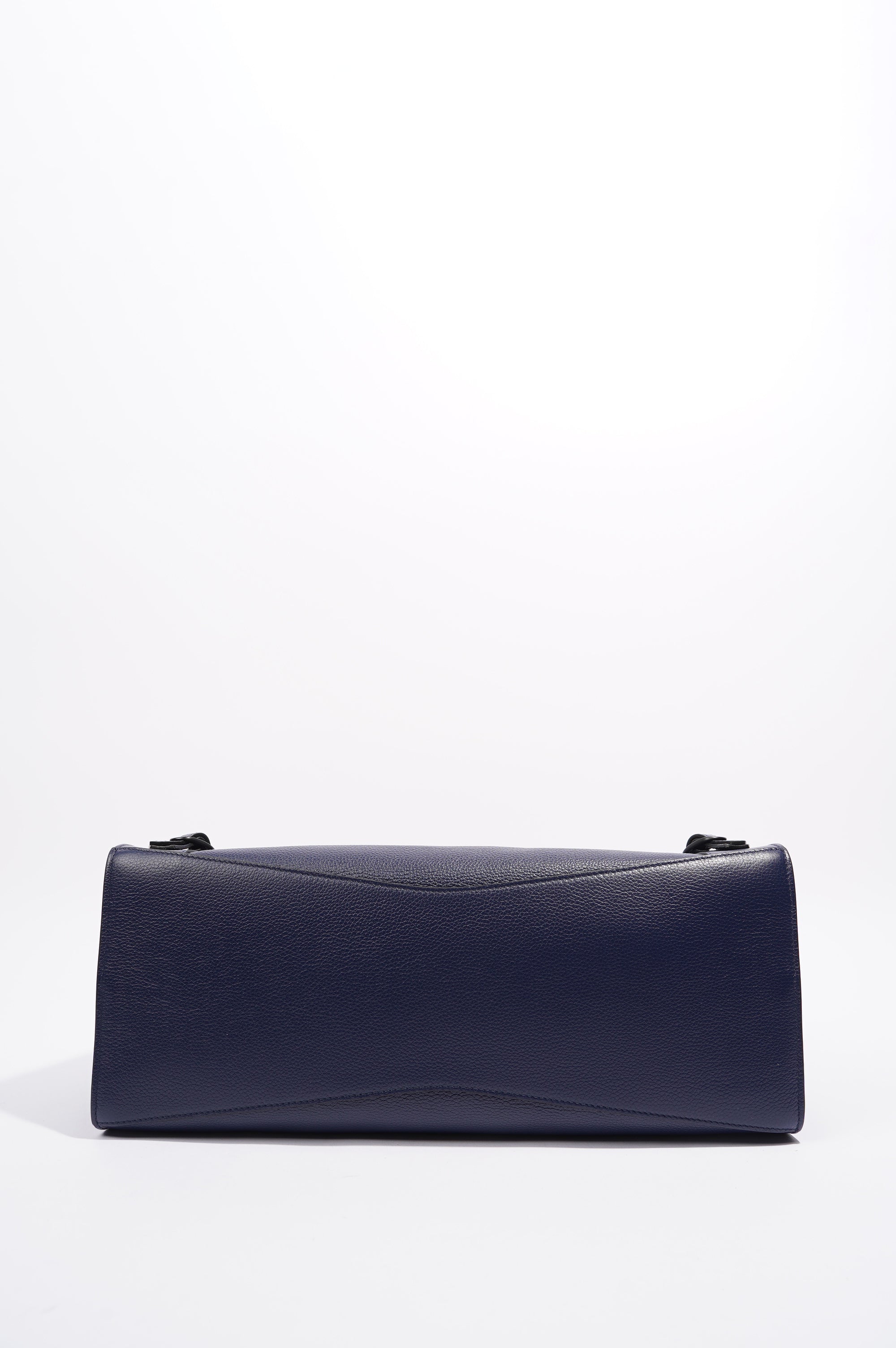 BALETKTNCIAGA Womens Neo City Bag Navy Leather Medium