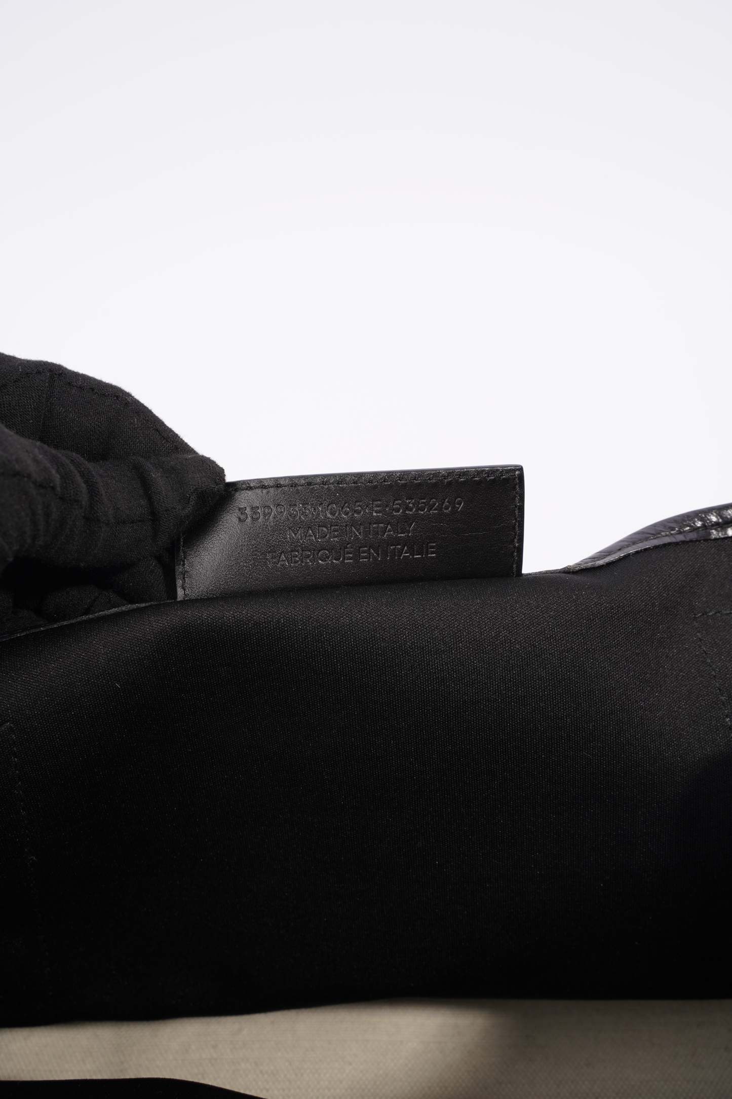 BALETKTNCIAGA Cabas Tote Bag Off white / Black Canvas Small