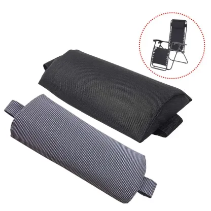 Recliner Headrest Beach Folding Chairs Teslin Pad Pillow Height Adjustable Pad For Lounge Chairs Home Morden Decoration35*15*6cm