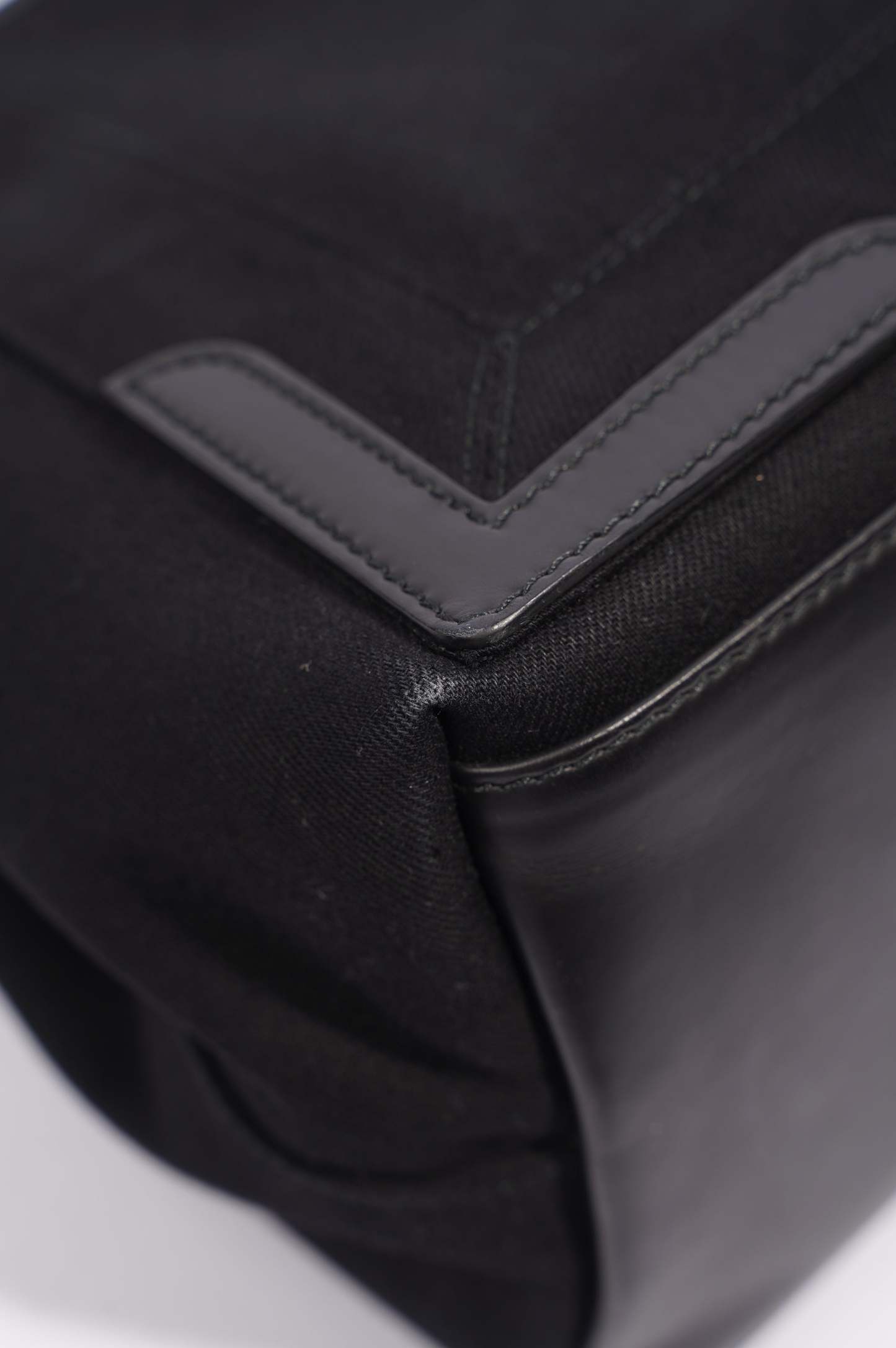 BALETKTNCIAGA Cabas Tote Bag Black Canvas Small