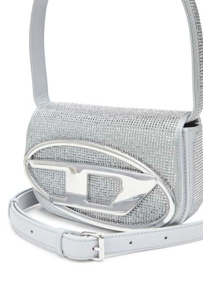 1DR Shoulder Bag - Iconic shoulder bag in crystal satin