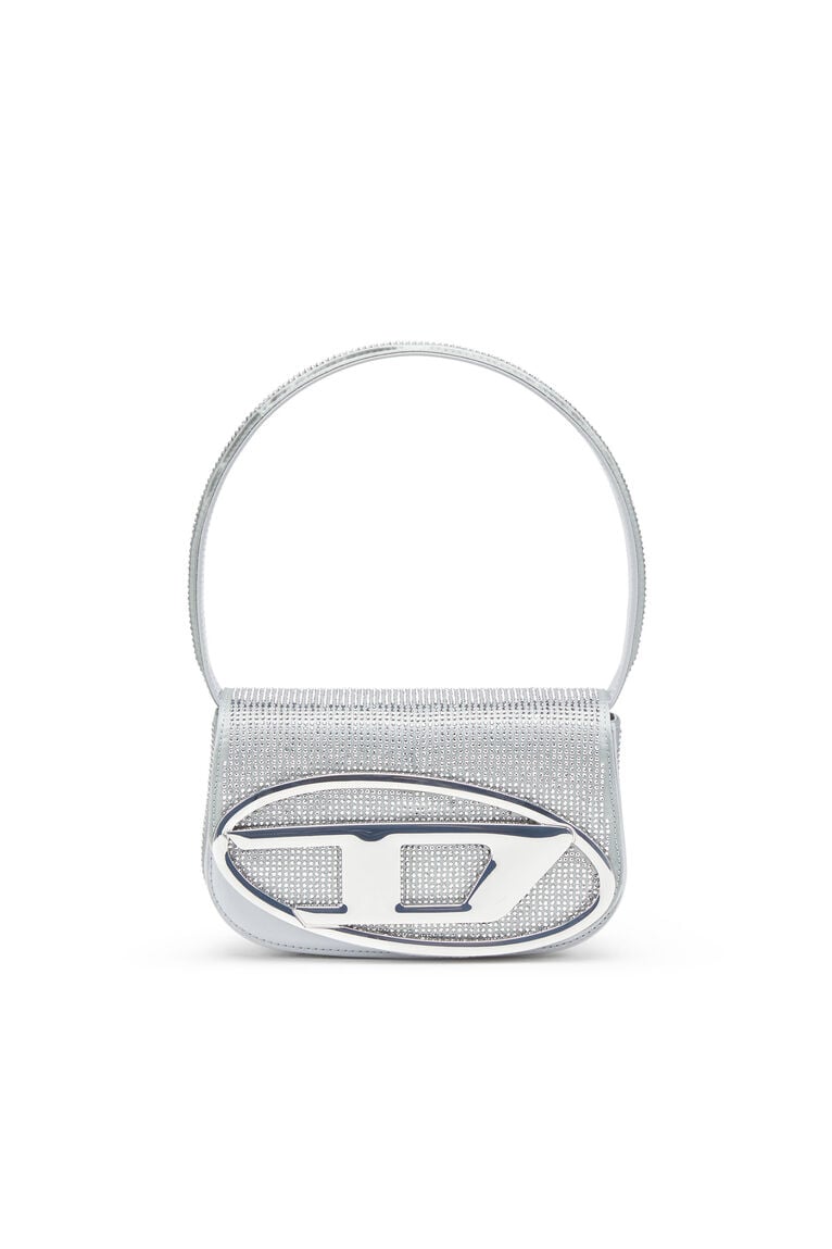 1DR Shoulder Bag - Iconic shoulder bag in crystal satin