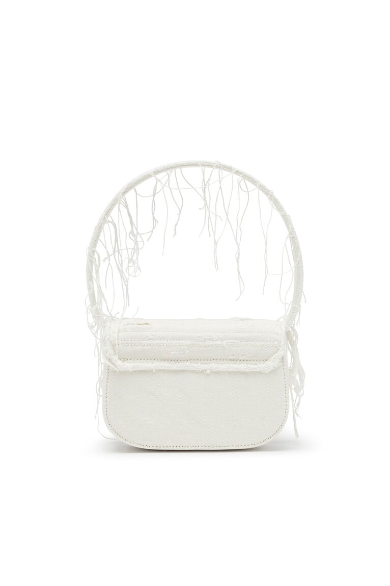 1DR-Iconic shoulder bag in canvas and leather