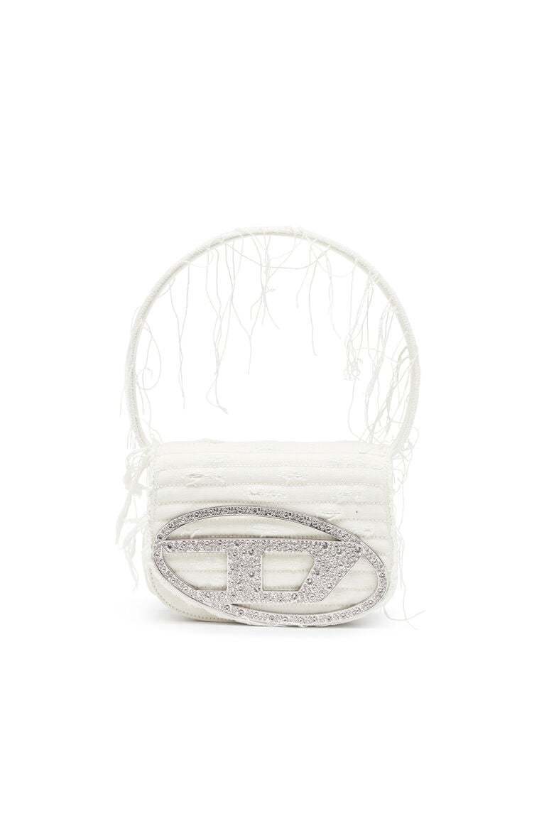 1DR-Iconic shoulder bag in canvas and leather