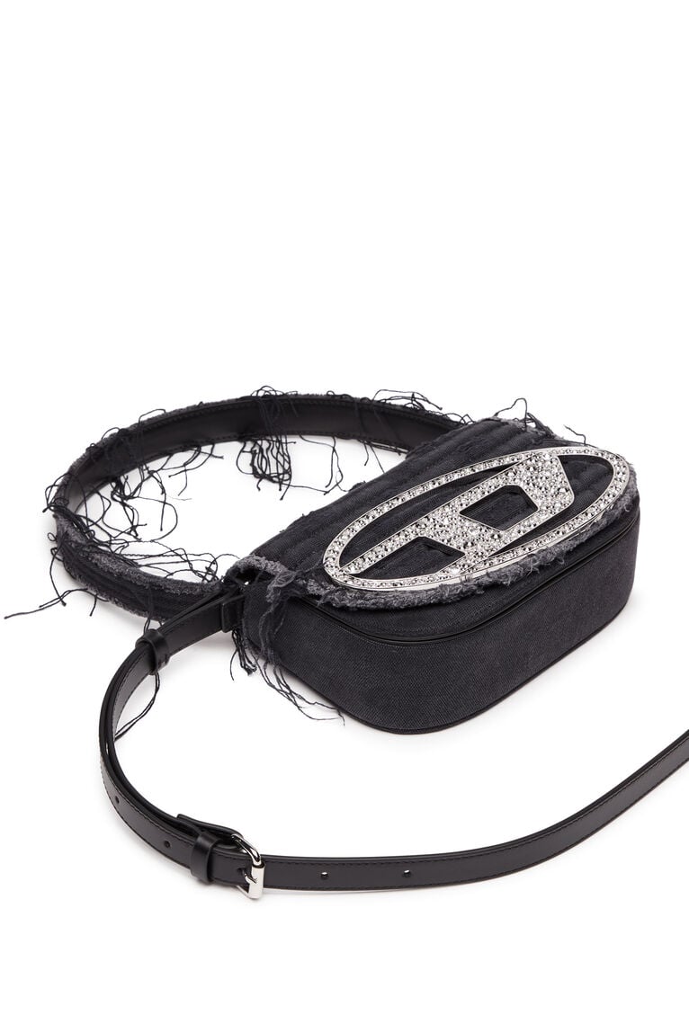 1DR-Iconic shoulder bag in canvas and leather