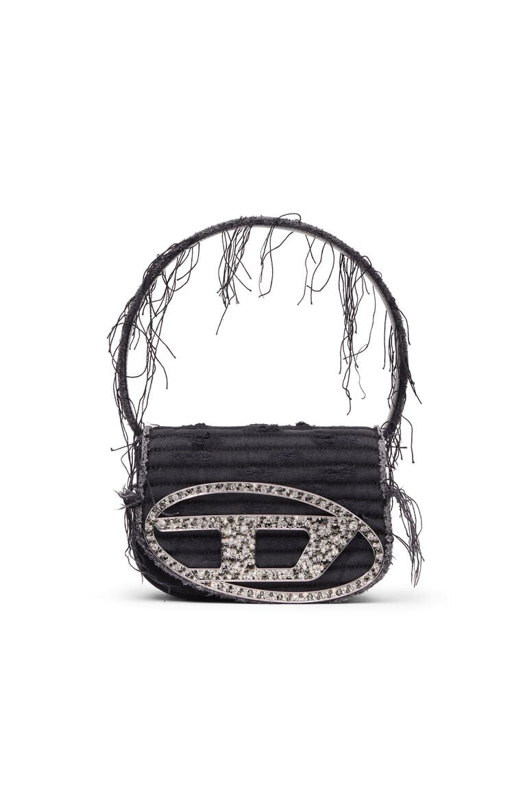 1DR-Iconic shoulder bag in canvas and leather