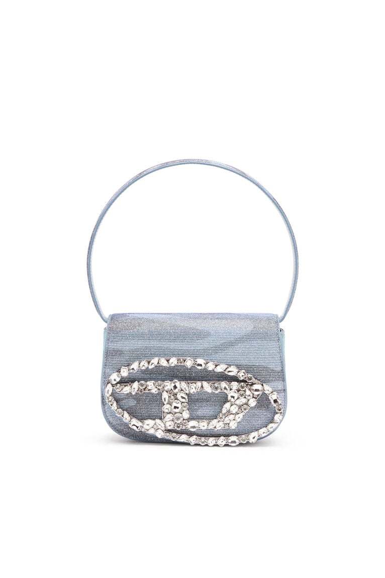 1DR-Iconic shoulder bag in camo lurex