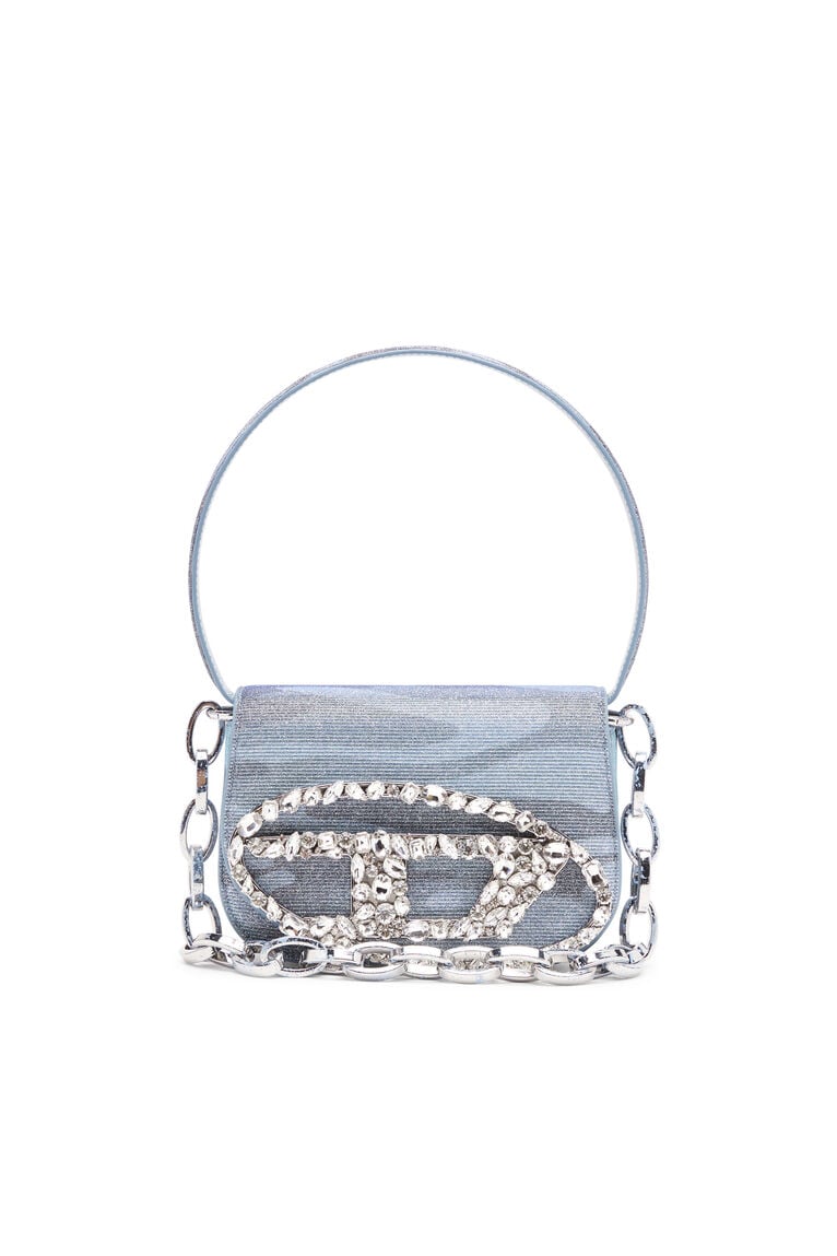 1DR-Iconic shoulder bag in camo lurex