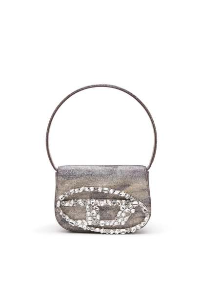 1DR-Iconic shoulder bag in camo lurex