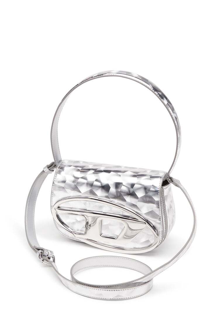 1DR-Iconic shoulder bag with mirror effect