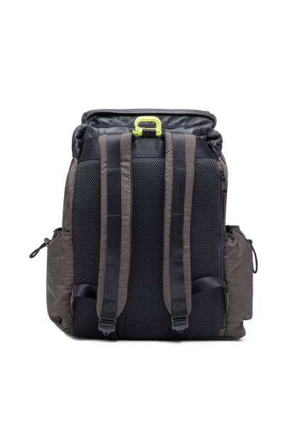 Utlt Backpack X - Backpack in jacquard fabric and nappa