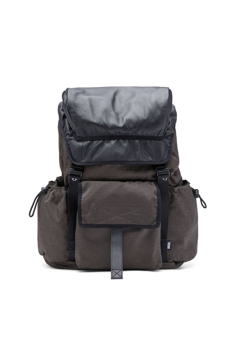 Utlt Backpack X - Backpack in jacquard fabric and nappa