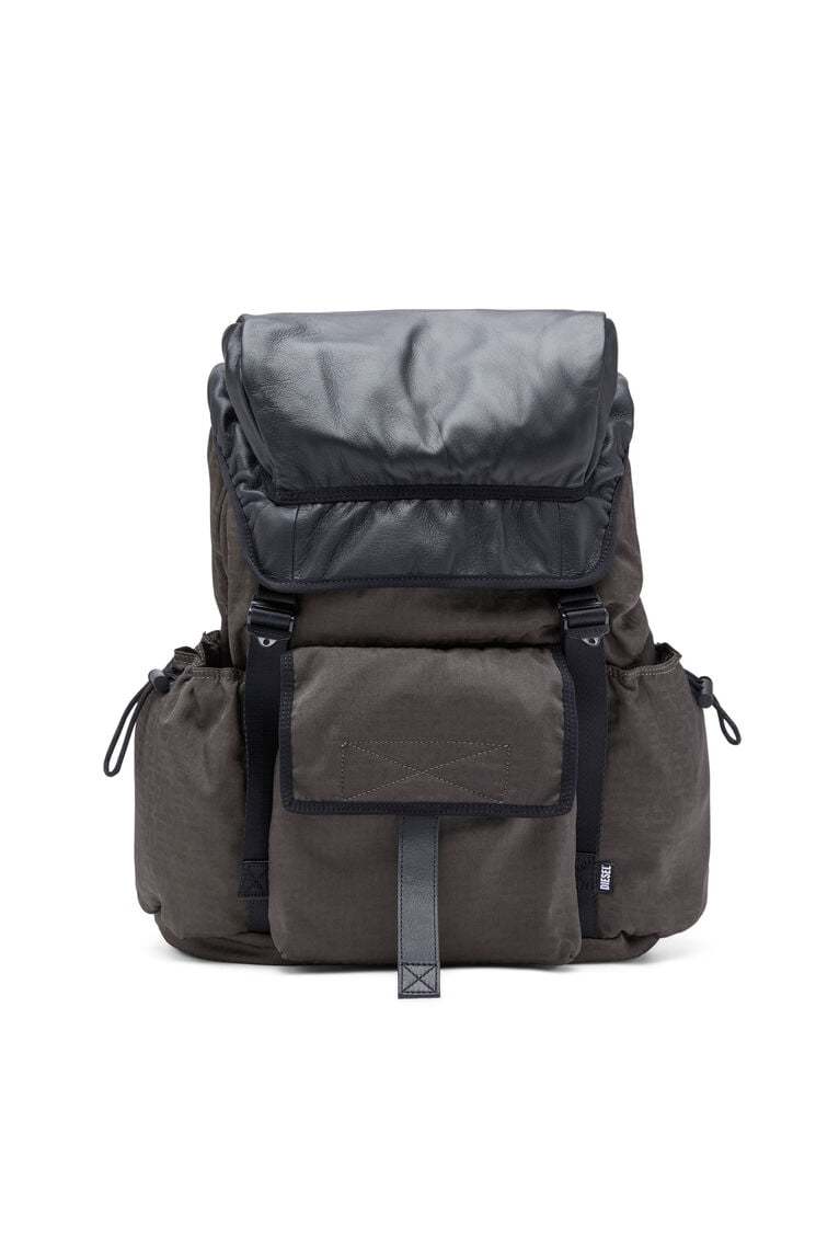 Utlt Backpack X - Backpack in jacquard fabric and nappa