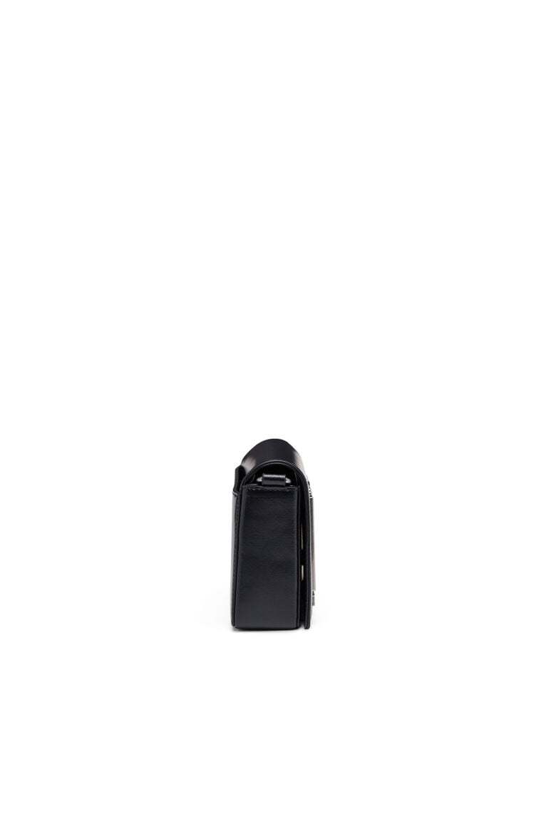 Biscotto M-Leather shoulder bag with logo hardware