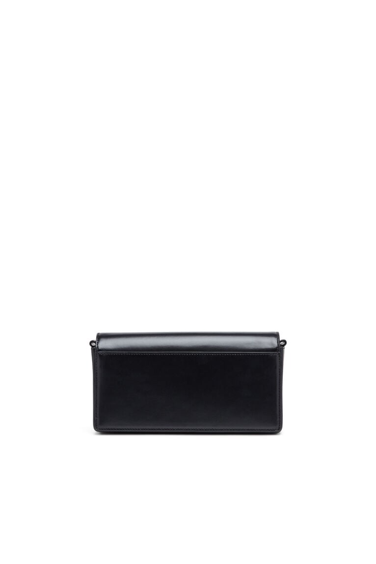 Biscotto M-Leather shoulder bag with logo hardware