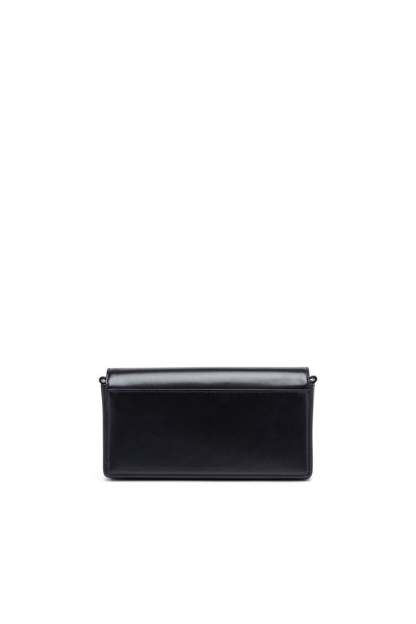 Biscotto M-Leather shoulder bag with logo hardware