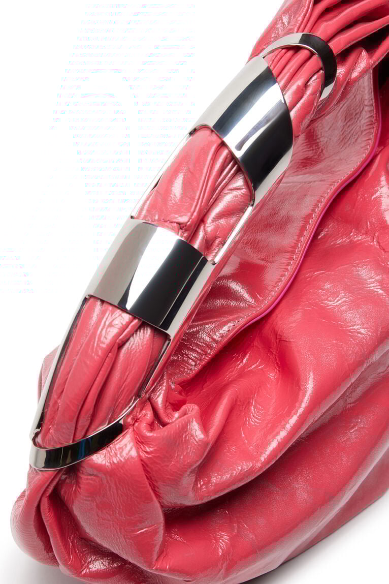 Grab-D S-Hobo bag in metallic leather