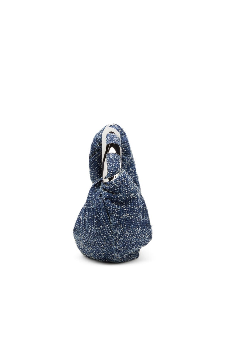 Grab-D S-Hobo bag in bouclé denim