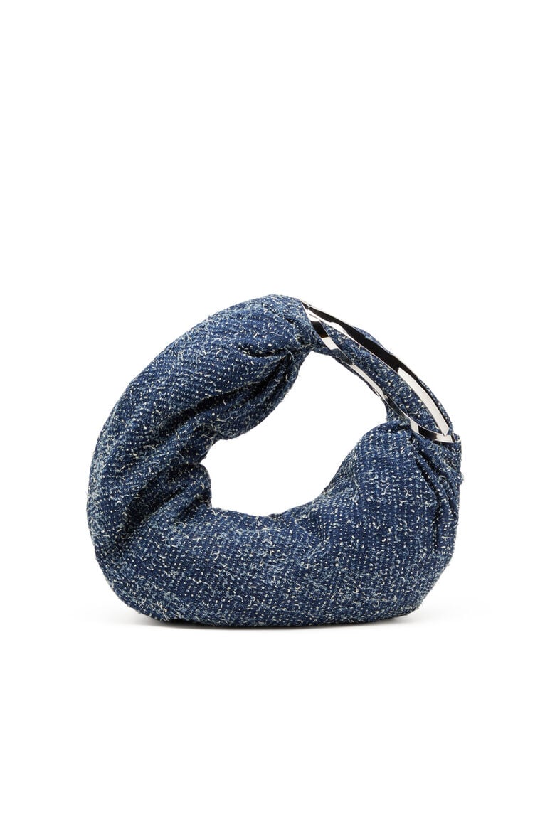 Grab-D S-Hobo bag in bouclé denim