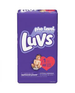 Luvs Pro Level Leak Protection Diapers Size 1/2/3/4/5/6