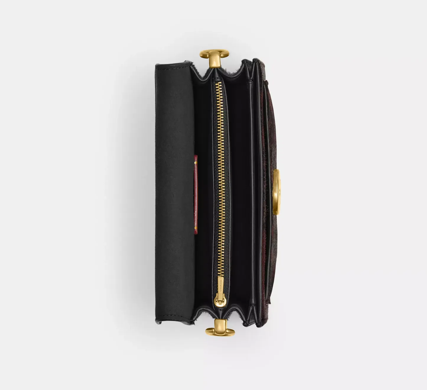 Tabby Shoulder Bag 20 In Haircalf With Leopard Print