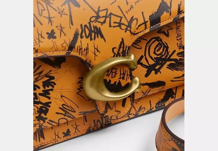 Tabby Shoulder Bag 26 Smooth leather/Dark Brass/Ochre Multi