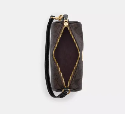 Nolita Barrel Bag-Brown Black