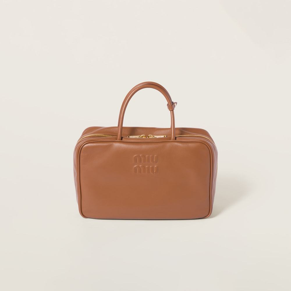 Leather Top Handle Bag