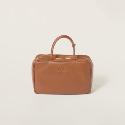 Leather Top Handle Bag