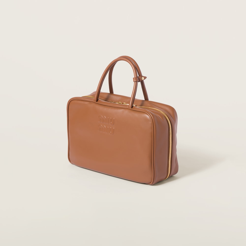 Leather Top Handle Bag