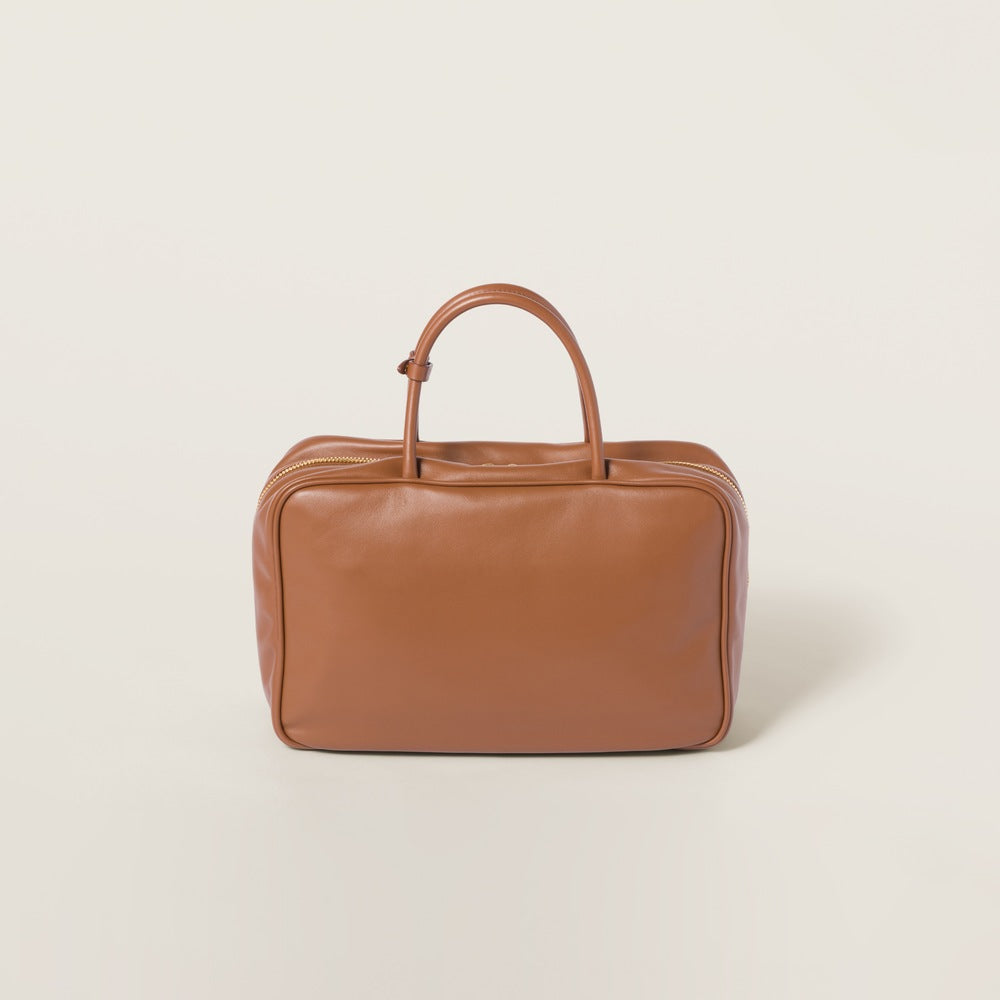 Leather Top Handle Bag
