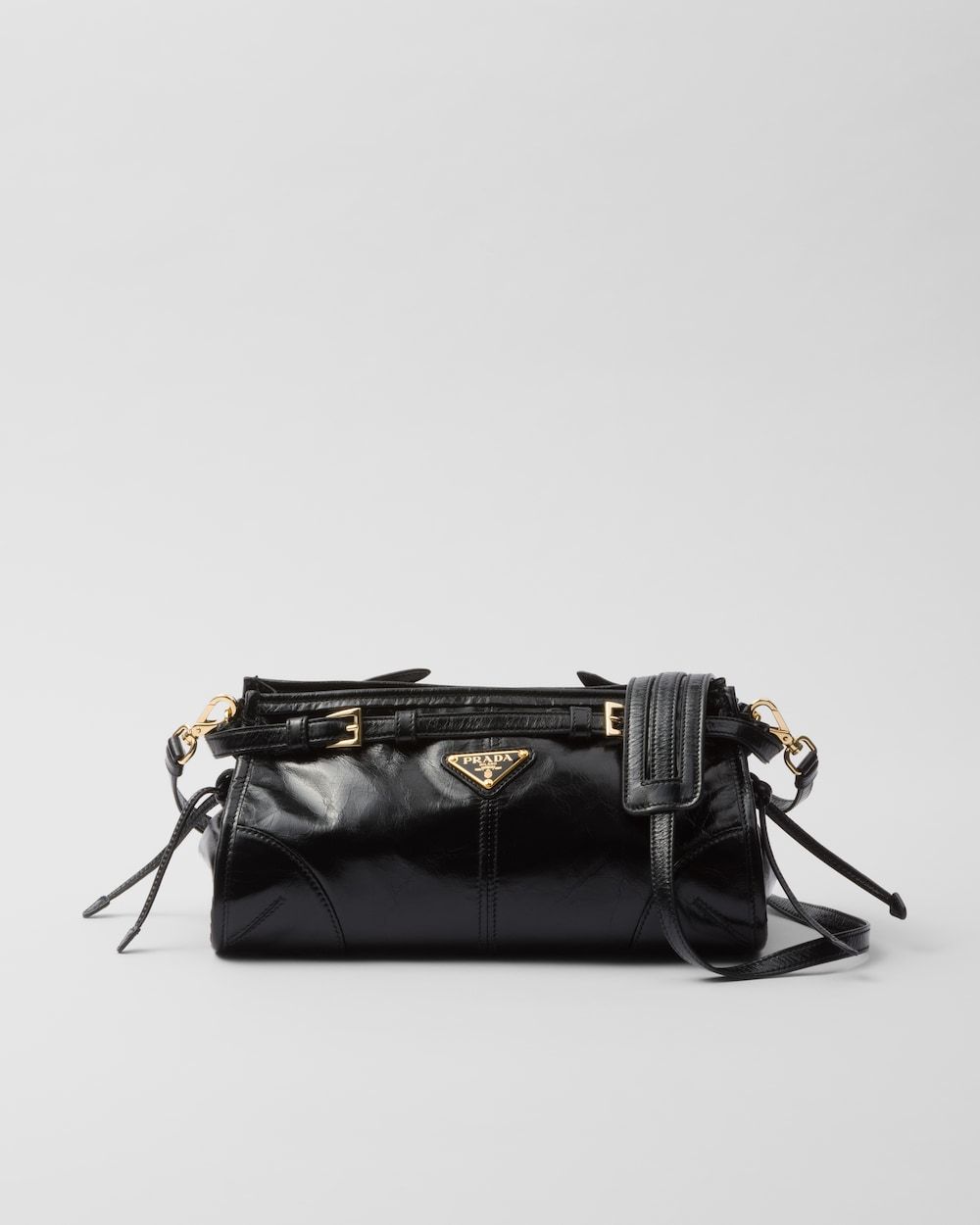 Pratktda Small leather shoulder bag