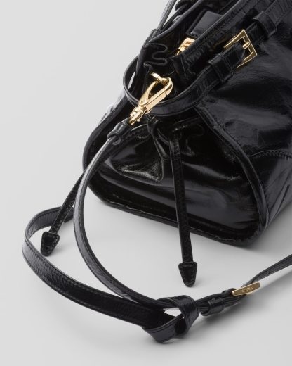 Pratktda Small leather shoulder bag