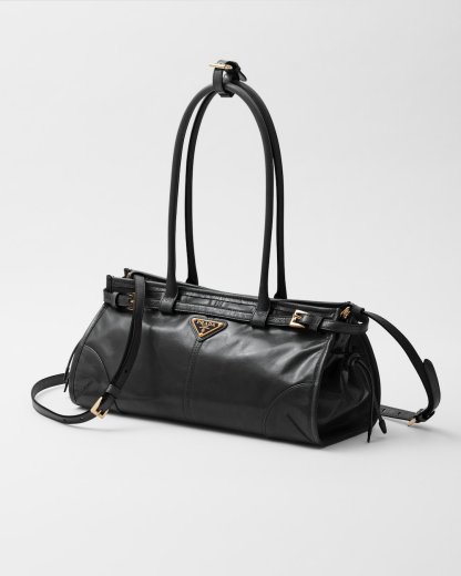 Pratktda Medium leather handbag