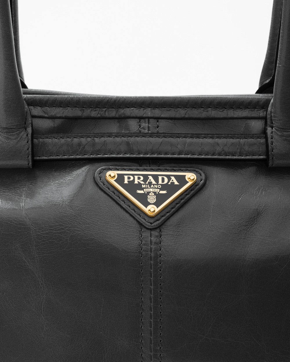Pratktda Medium leather handbag
