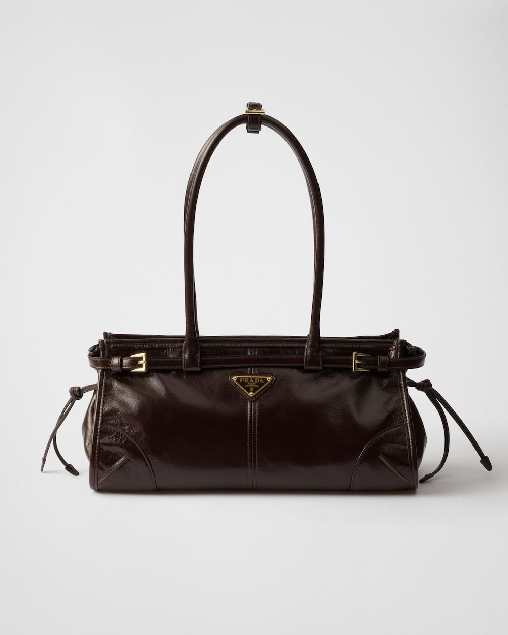 Pratktda Medium leather handbag