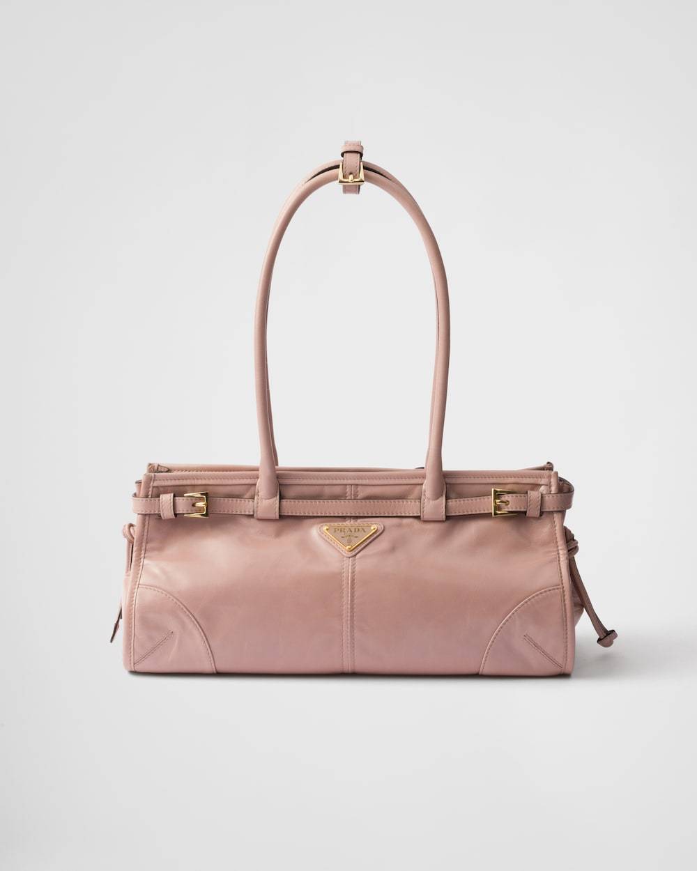 Pratktda Medium leather handbag