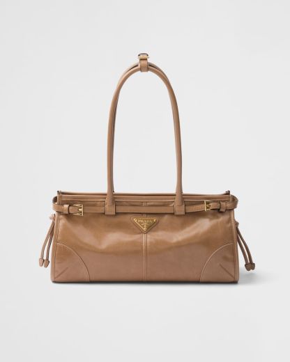 Pratktda Medium leather handbag