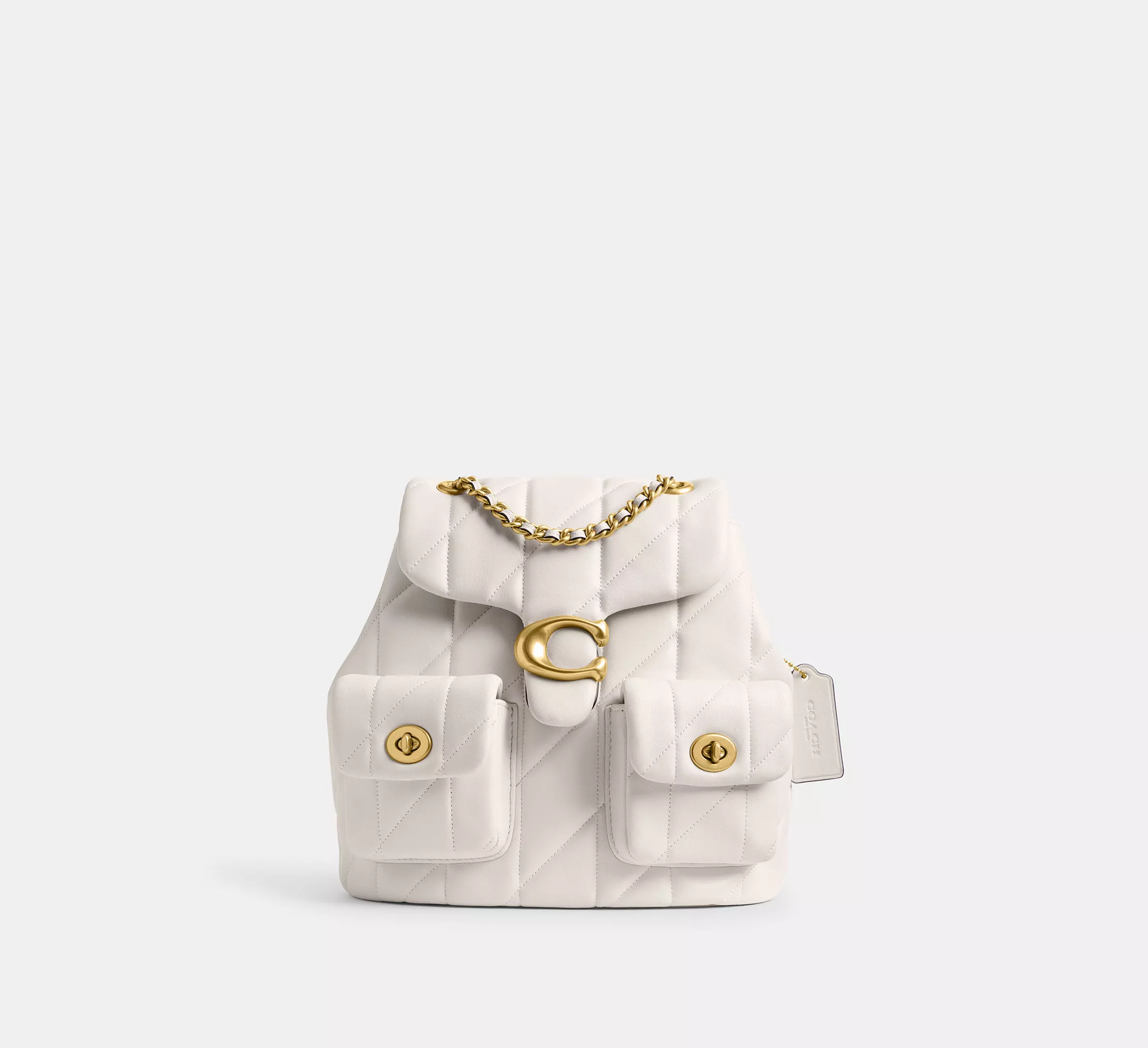 Tabby Backpack With Pillow Quilting