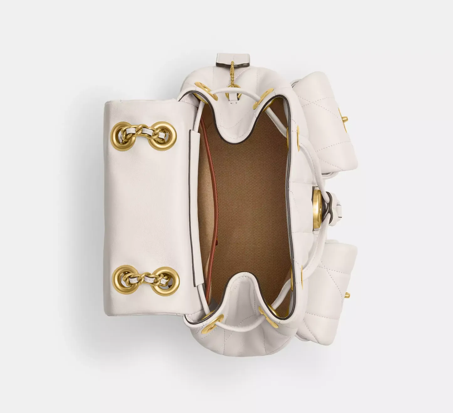 Tabby Backpack With Pillow Quilting