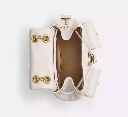 Tabby Backpack With Pillow Quilting