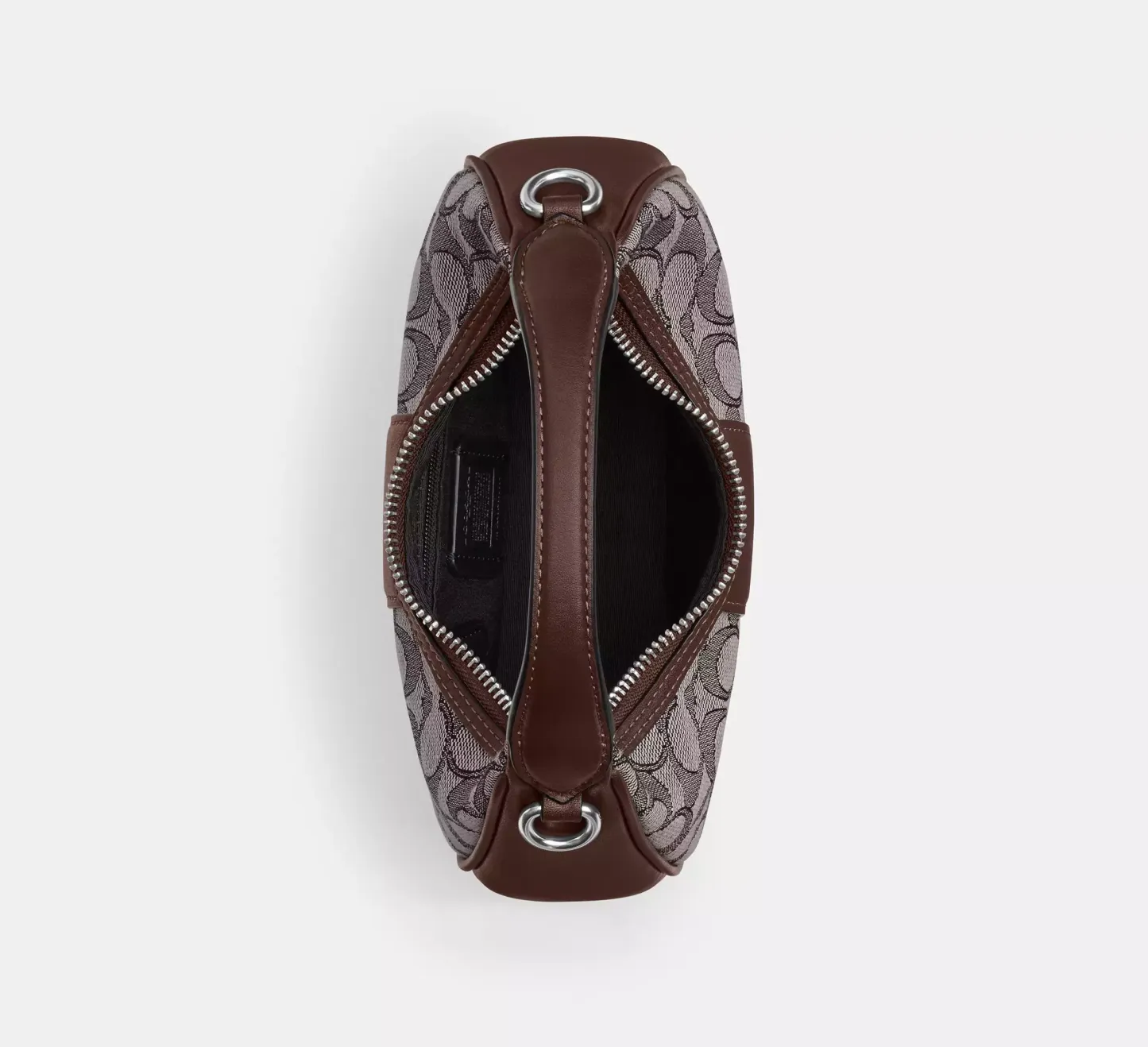 Carmen Mini Crossbody In Signature Jacquard-Maple