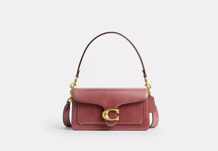 Tabby Shoulder Bag 26 Smooth leather/Dark Brass/Ochre Multi