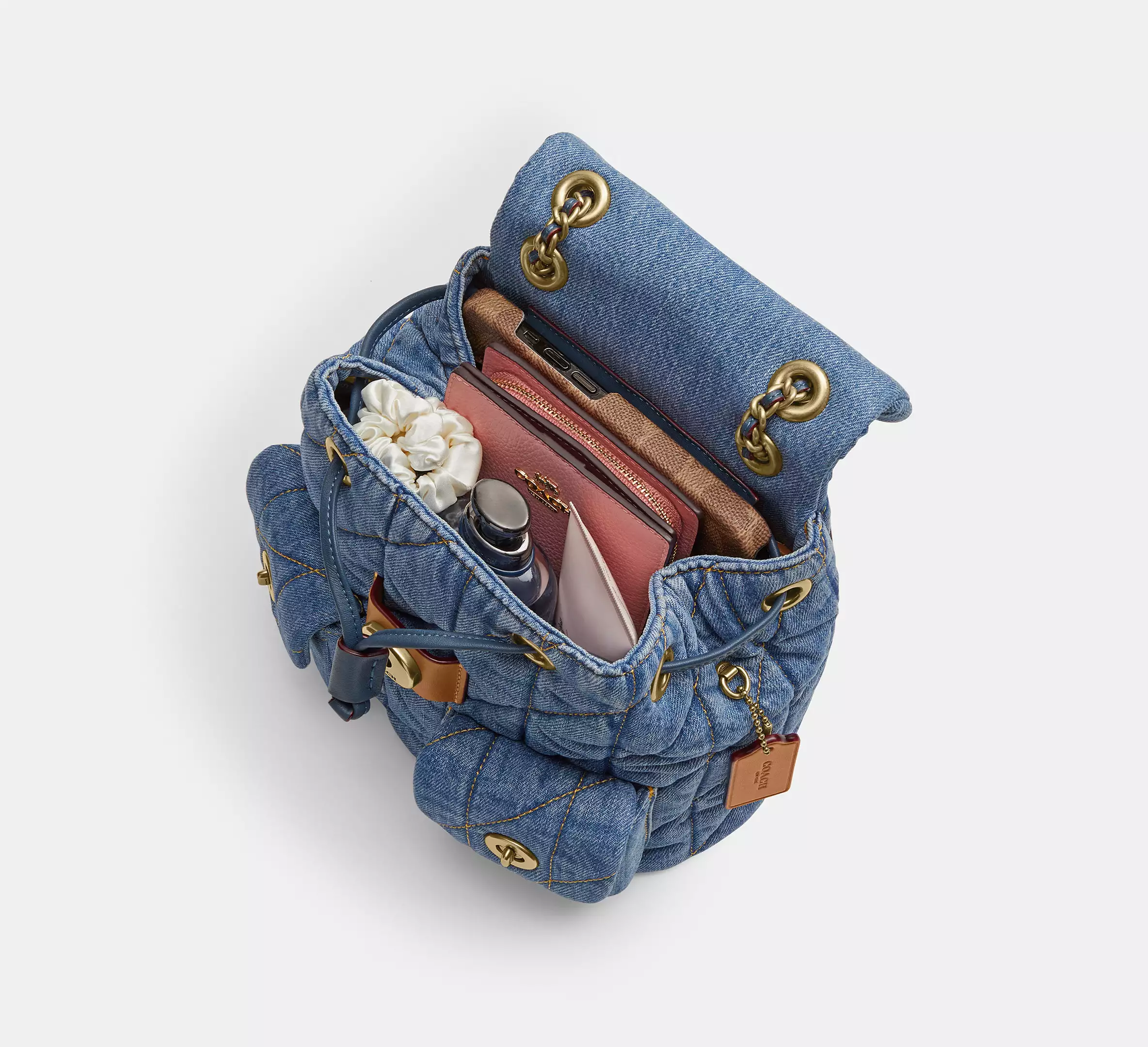 Tabby Backpack With Pillow Quilting