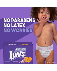 Luvs Pro Level Leak Protection Diapers Size 1/2/3/4/5/6