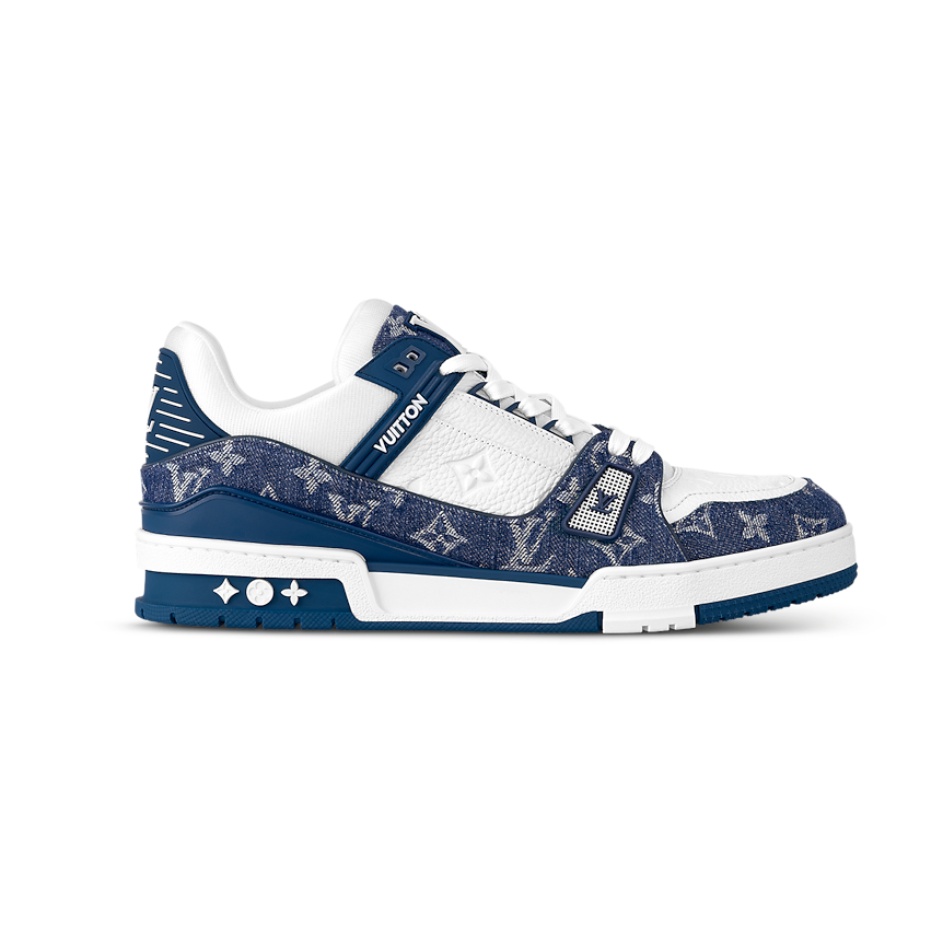 (WMNS) LOTKTUIS VUITTKTTON ltktv Boombox Monogram Sneakers Denim-Blue 