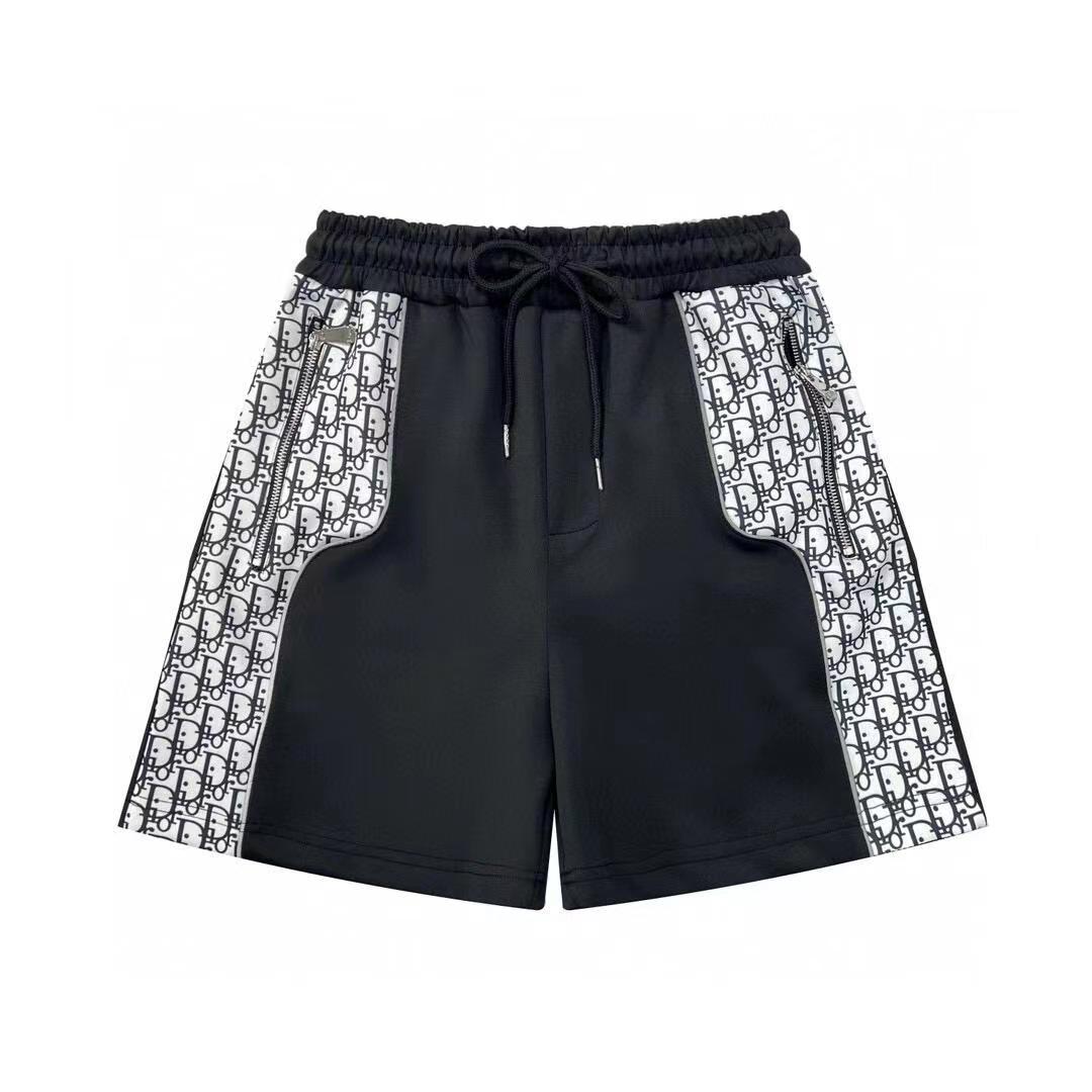 Black and white fancy shorts