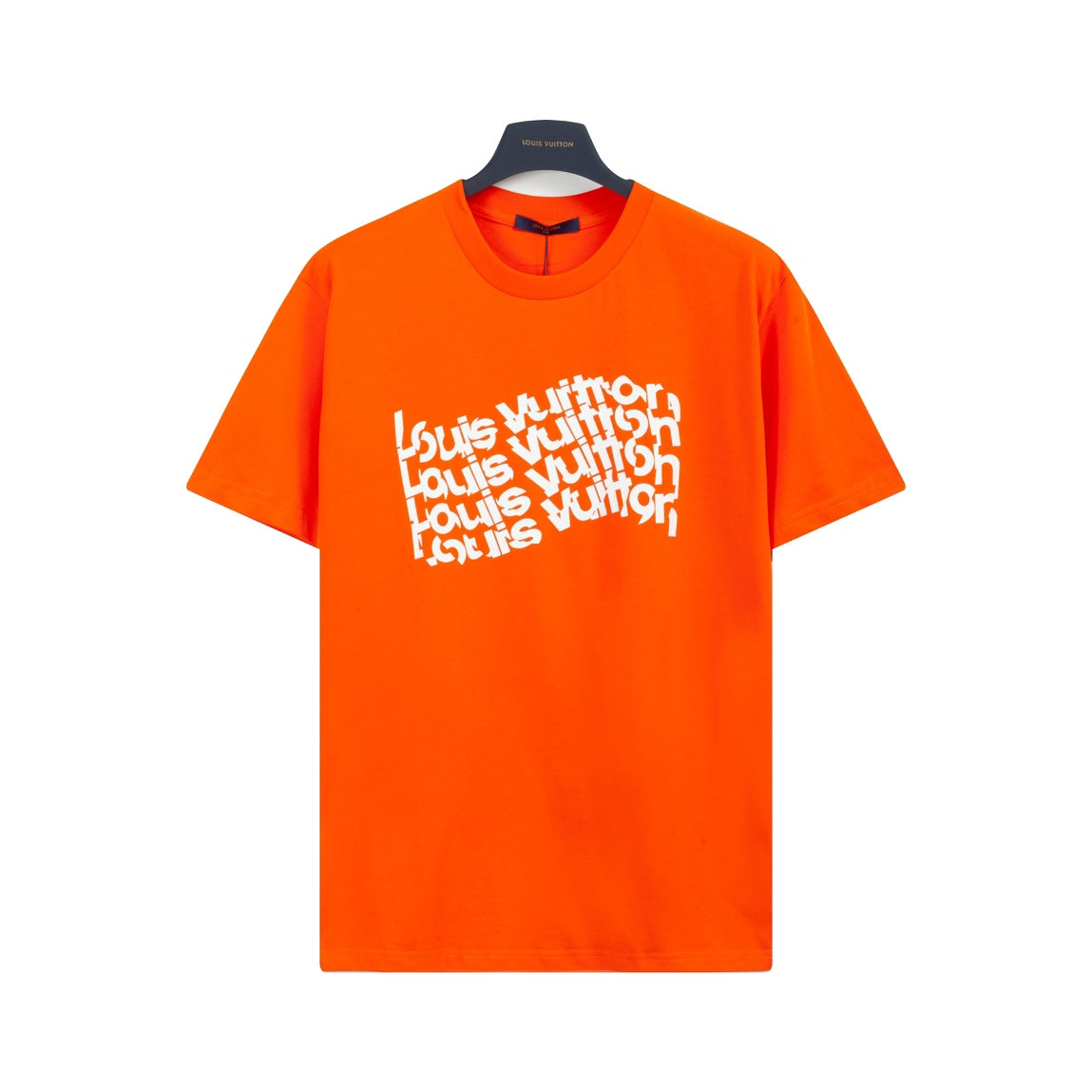 Ski series irregular letter short-sleeved T-shirt-Tickkin